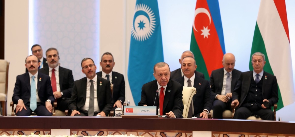 Cumhurbaşkanı Erdoğan, Türk Devletleri Teşkilatı Devlet Başkanları 9. Zirvesi'ne katıldı.