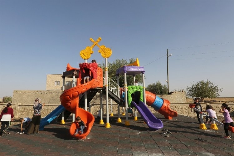 Mardin'de 'Her Köye Çocuk Parkı' Projesi Hayata Geçti.