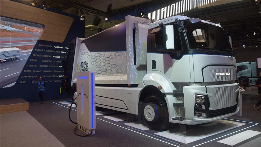 Ford Otosan, yüzde 100 elektrikli kamyonunu Hannover'de tanıttı