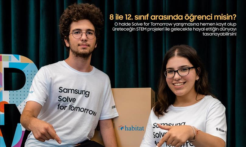 Samsung’un Solve for Tomorrow bilim yarışmasında yeni dönem için başvurular açıldı