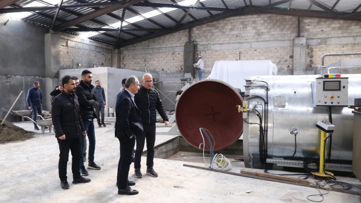 Tıbbi Atık Sterilizasyon Tesisi bitme aşamasına geldi.