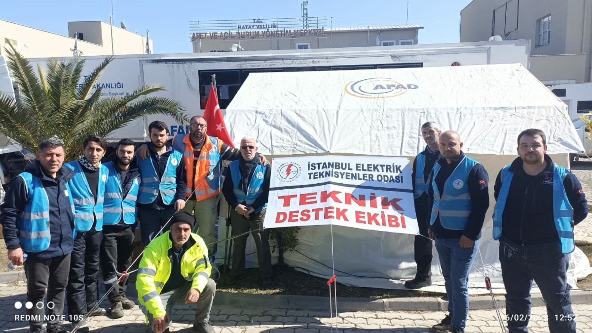 ETOİST, DEPREM BÖLGESİNE ELEKTRİK HİZMETİ SUNDU