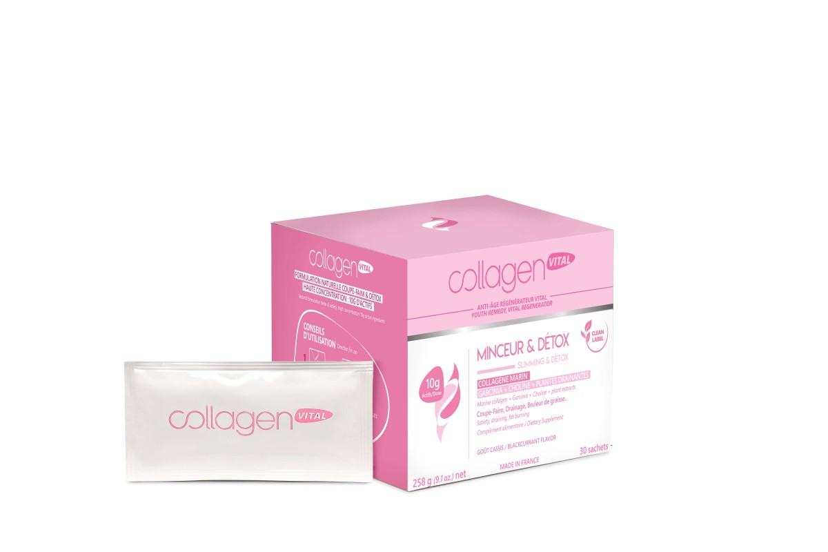 Zayıflamanın en etkili yolu;   Collagen Vital Minceur & Detox ile başlıyor!