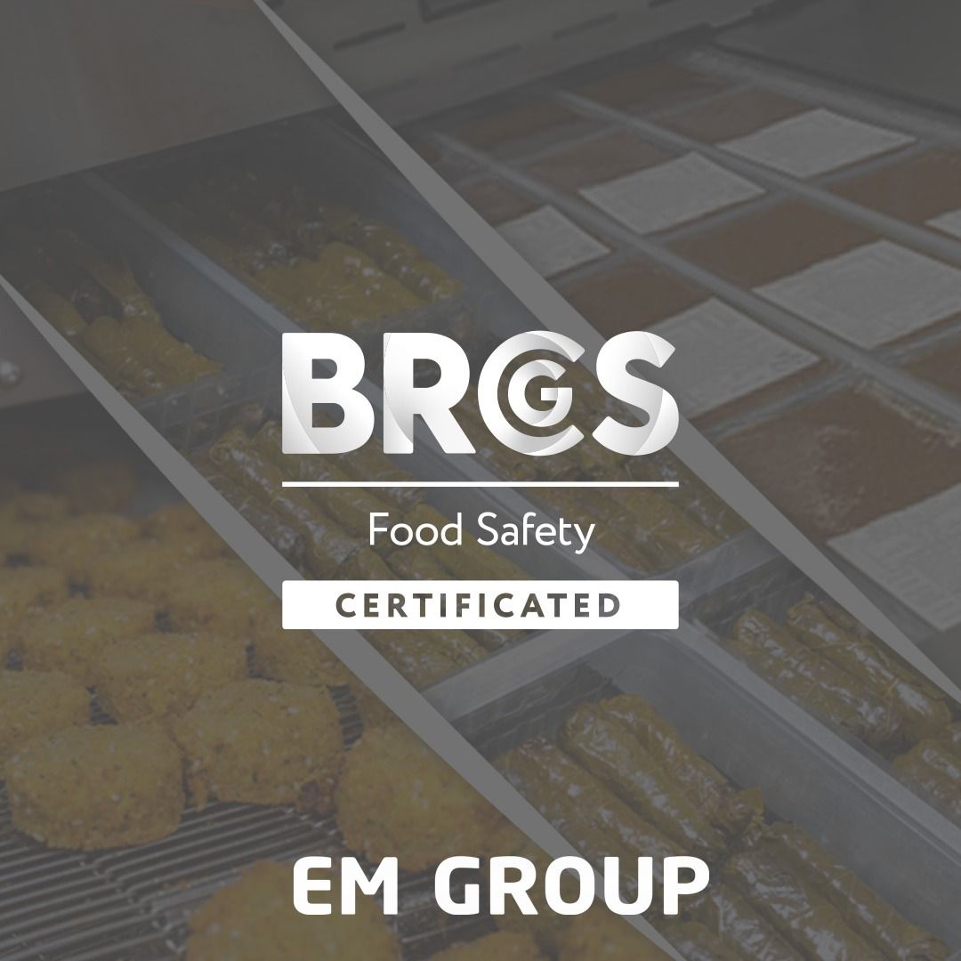 EM Group, BRCGS sertifikası aldı