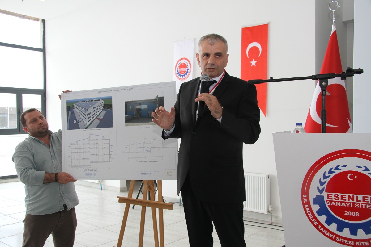ESENLER SANAYİ SİTESİ GELİRİNİ PAYLAŞACAK