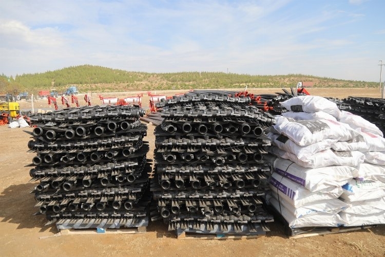 Gaziantep'te Çiftçilere Sulama Sistemi Desteği