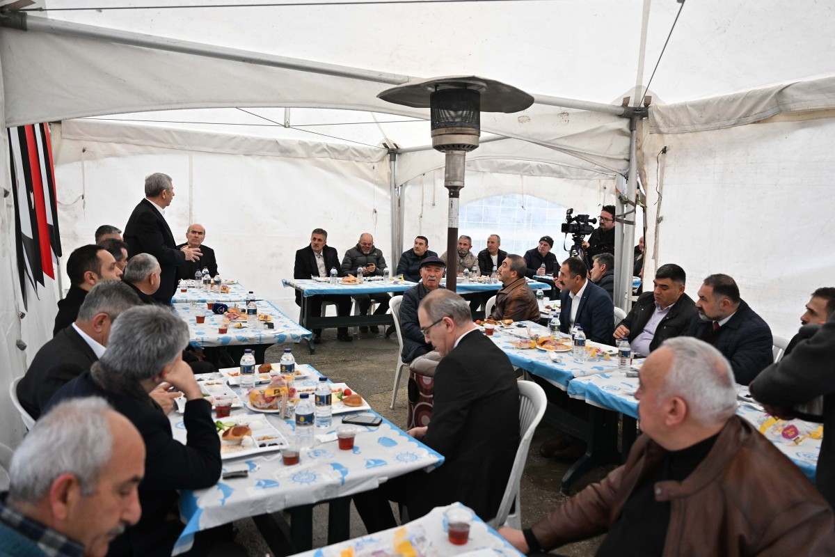 Mansur Yavaş, Taksici Esnafıyla Buluştu