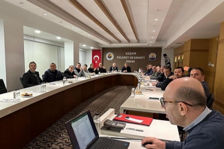 Keşan Ticaret ve Sanayi Odası'nda Ocak Ayı Meclis Toplantısı Yapıldı