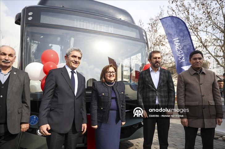Karsan'ın hidrojenli otobüsü Gaziantep'te toplu taşımada test edilecek