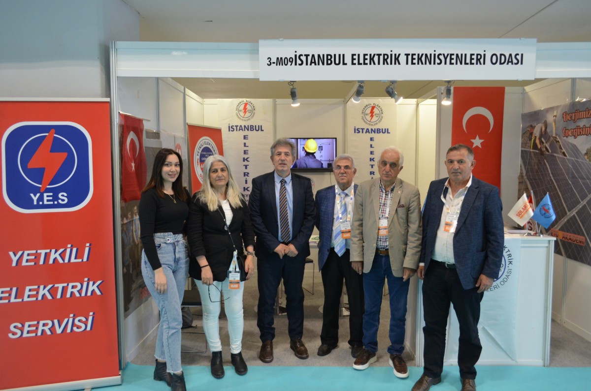 16. SOLAREX İstanbul Fuarı’nda  İstanbul Elektrik Teknisyenleri Odası Standına  Yogun ilgi
