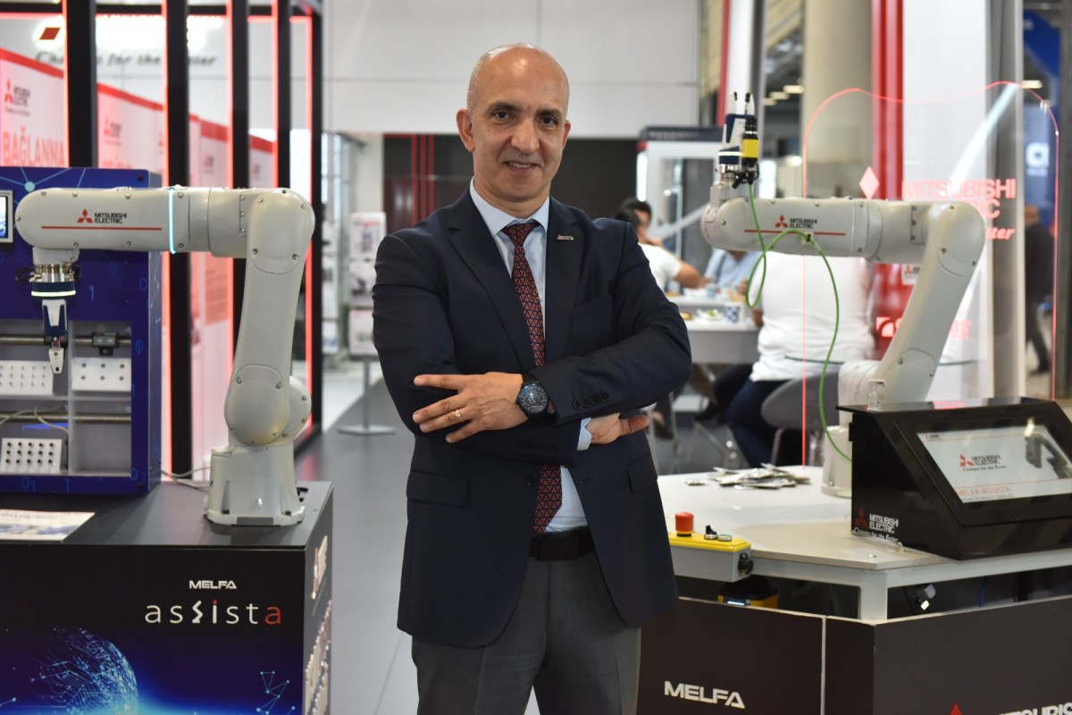 Mitsubishi Electric Türkiye'nin kolaboratif robotu, çevre bilincine katkıda bulundu
