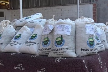 İnegöl'de Ücretsiz Toprak Analizi Uygulaması Devam Ediyor