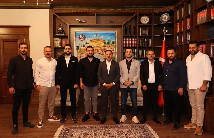 NTSO Heyeti, Başkan Rasim Arı’yı Ziyaret Etti