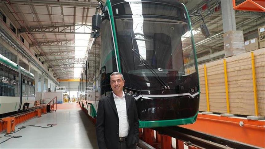 Bozankaya'nın Napoli için ürettiği ilk tramvay teslim edildi