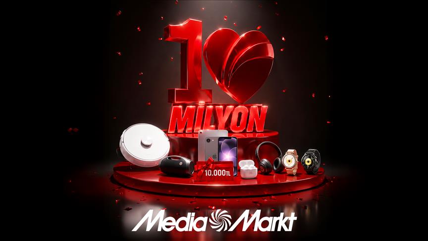 MediaMarkt CLUB'dan 10 milyon üyeye özel çekiliş kampanyası