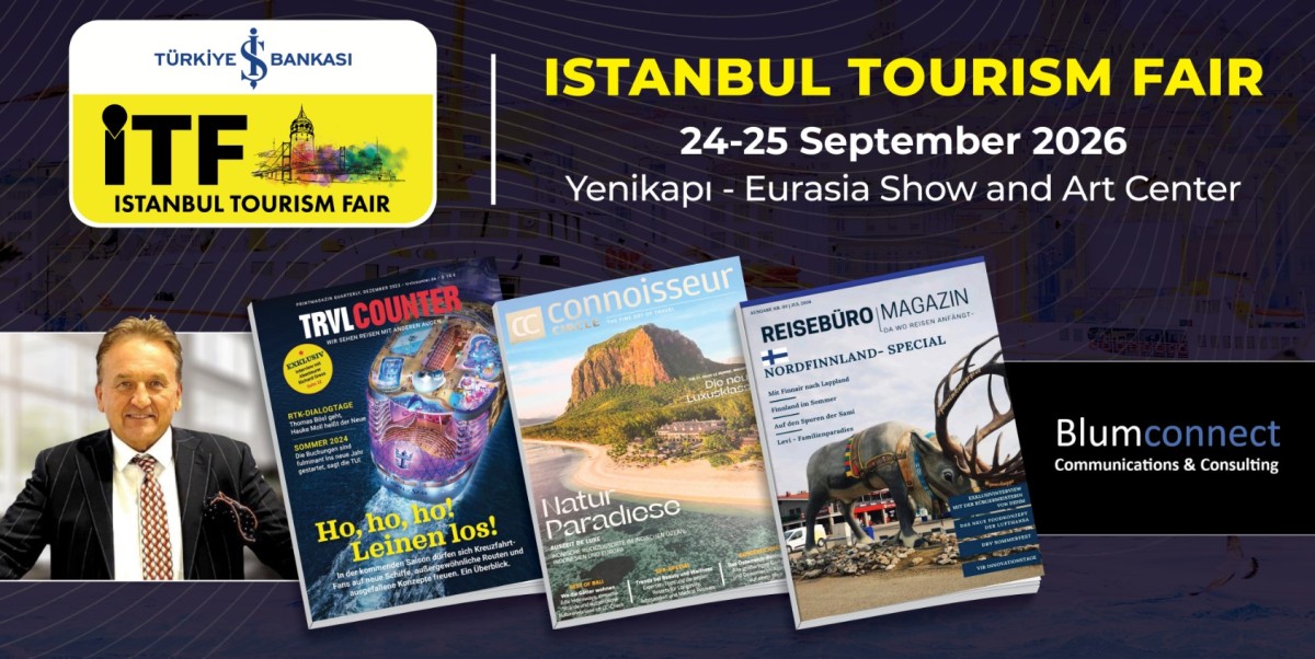 AVRUPA TURİZM MEDYASININ ÖNDE GELEN TEMSİLCİLERİ İSTANBUL TURİZM FUARI'NDA BULUŞUYOR
