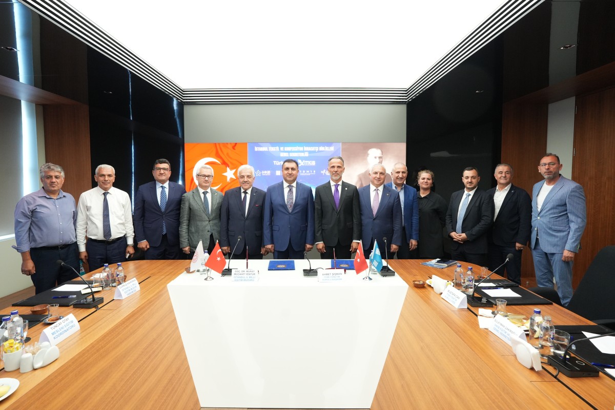 İstanbul İl Millî Eğitim Müdürlüğü ve İTHİB'den Türkiye'nin en köklü tekstil meslek lisesi için ortak vizyon