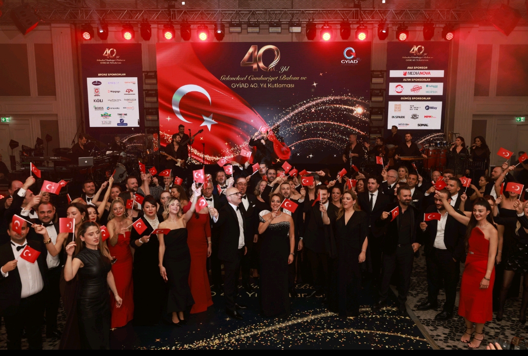 GYİAD 40. yılını geleneksel Cumhuriyet Balosu ile kutladı